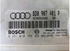 Recambio de centralita motor uce para audi a4 berlina  (b5)    |   0.99 - 0.00 | 1999 - 2000 referencia OEM IAM 0281010158 8D090 2