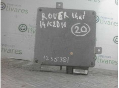Recambio de centralita motor uce para mg rover serie 200 (rf) 214 si (3-ptas.)   |   12.96 - 12.99 | 1996 - 1999 | 103 cv / 76 k