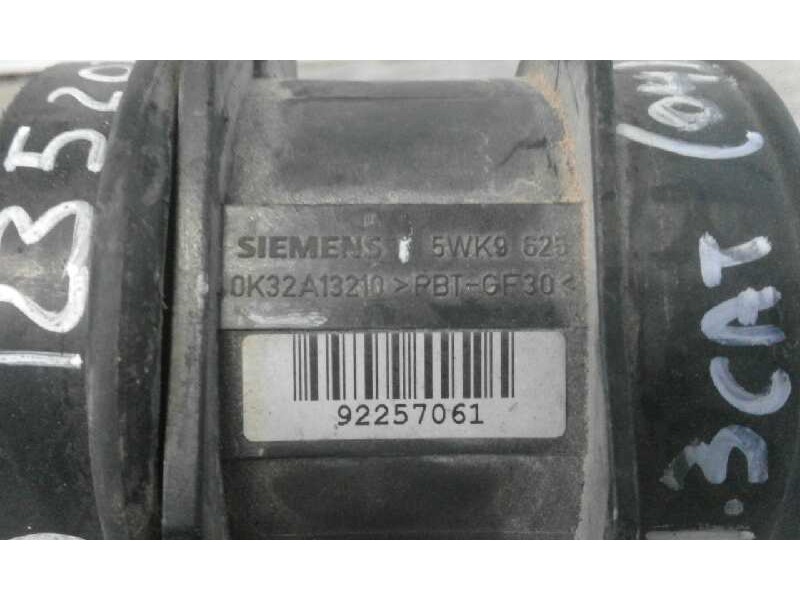 Recambio de caudalimetro para kia rio 1.4 cat   |   0.05 - ... | 2005 | 97 cv / 71 kw referencia OEM IAM 5WK9625 0K32A13210 