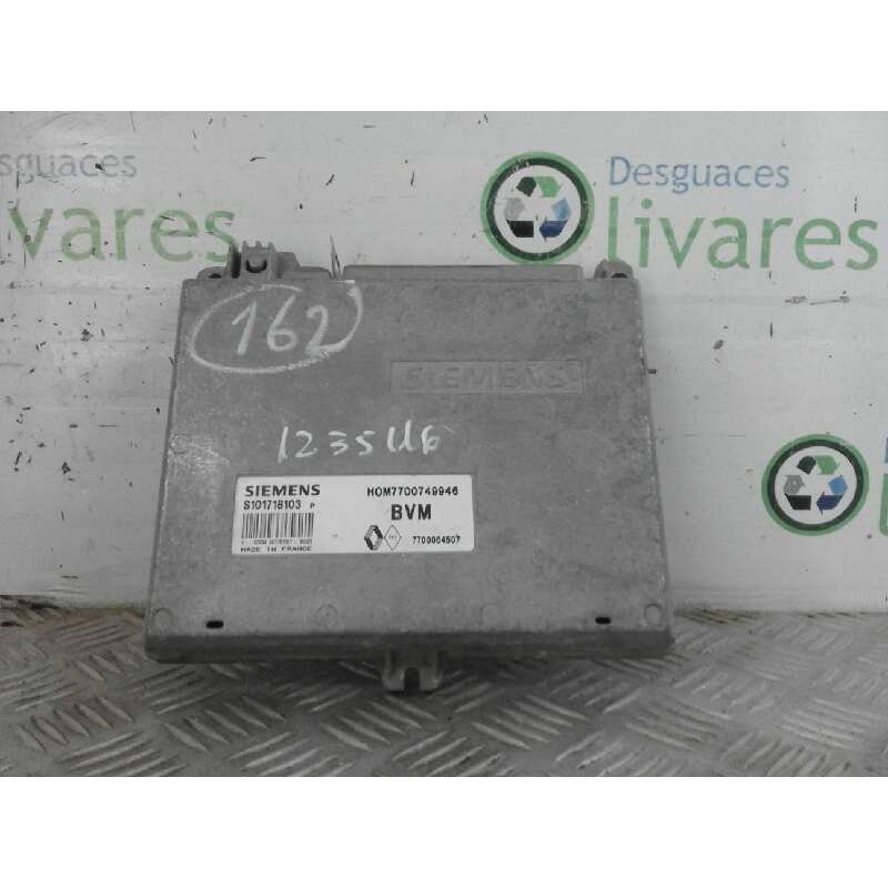 Recambio de centralita motor uce para renault 19 (b/c/l53)    |   0.92 - 0.96 | 1992 - 1996 referencia OEM IAM 7700749946 S10171