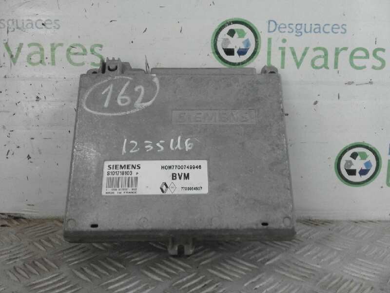Recambio de centralita motor uce para renault 19 (b/c/l53)    |   0.92 - 0.96 | 1992 - 1996 referencia OEM IAM 7700749946 S10171 Recambio de centralita motor uce para renault 19 (b/c/l53)    |   0.92 - 0.96 | 1992 - 1996 referencia OEM IAM 7700749946 S10171