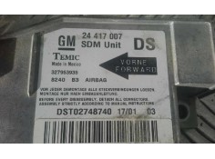 Recambio de centralita airbag para opel corsa c comfort   |   08.00 - 12.01 | 2000 - 2001 | 75 cv / 55 kw referencia OEM IAM 244 2