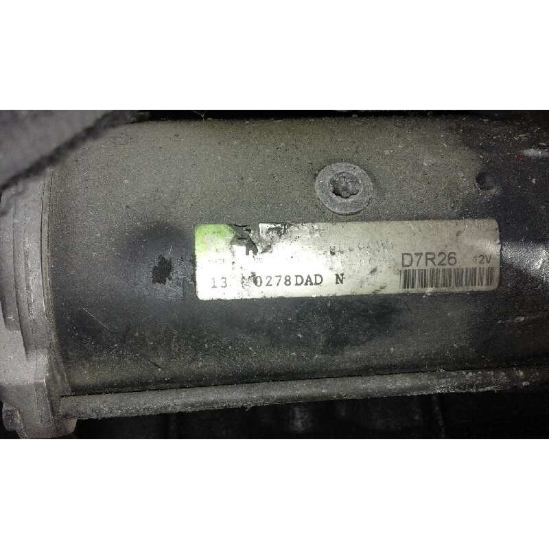 Recambio de motor arranque para peugeot partner (s1) 1.9 diesel   |   ... | 0 - 2002 | 69 cv / 51 kw referencia OEM IAM   