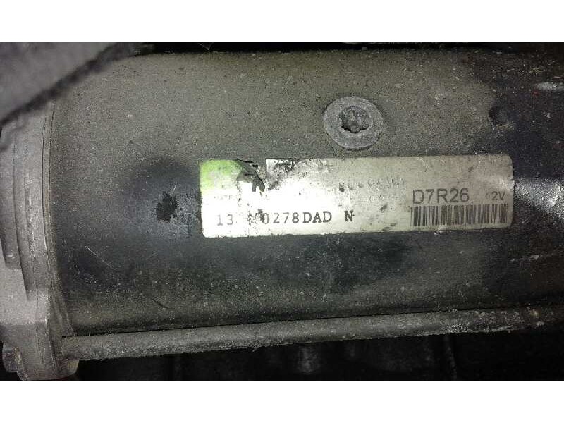 Recambio de motor arranque para peugeot partner (s1) 1.9 diesel   |   ... | 0 - 2002 | 69 cv / 51 kw referencia OEM IAM   
