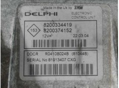 Recambio de centralita motor uce para renault scenic ii 1.5 dci diesel cat   |   0.03 - ... | 2003 | 86 cv / 63 kw referencia OE 2