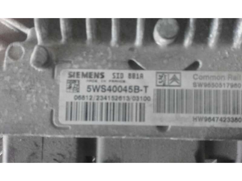 Recambio de centralita motor uce para peugeot 307 (s1) xr   |   04.01 - 12.04 | 2001 - 2004 | 90 cv / 66 kw referencia OEM IAM 5