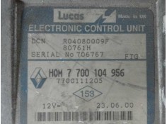 Recambio de centralita motor uce para renault clio ii fase i (b/cbo) 1.9 d   |   0.98 - ... | 1998 | 64 cv / 47 kw referencia OE 2