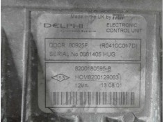 Recambio de centralita motor uce para renault clio ii fase ii (b/cb0) 1.5 dci diesel   |   0.01 - ... | 2001 | 68 cv / 50 kw ref 2