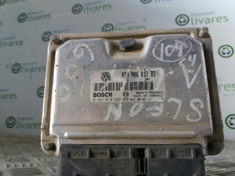 Recambio de centralita motor uce para seat toledo (1m2) stella   |   01.99 - 12.03 | 1999 - 2003 | 90 cv / 66 kw referencia OEM 