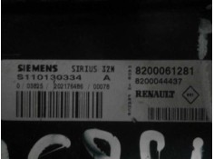 Recambio de centralita motor uce para renault clio ii fase i (b/cbo) 1.4 alize   |   06.98 - 12.00 | 1998 - 2000 | 75 cv / 55 kw 2