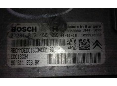 Recambio de centralita motor uce para citroen xsara picasso 1.6 hdi 110 exclusive   |   02.04 - 12.05 | 2004 - 2005 | 109 cv / 8 2