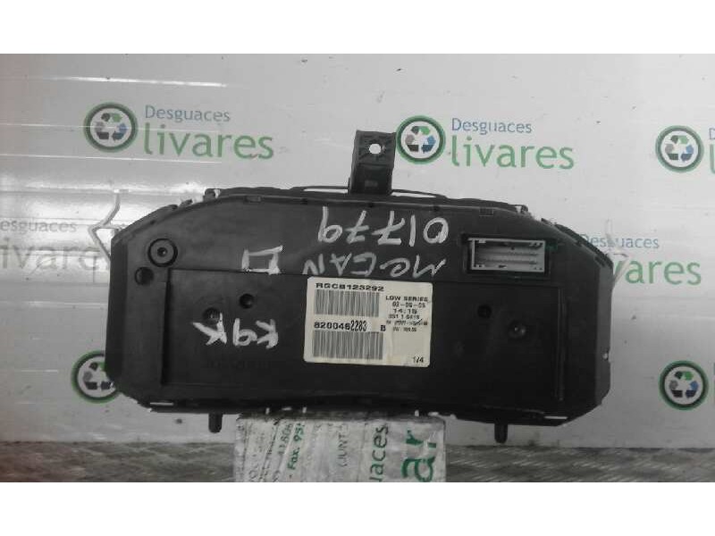 Recambio de cuadro instrumentos para renault megane ii berlina 5p    |   0.00 - ... | 20002 referencia OEM IAM 8200462283  