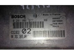 Recambio de centralita motor uce para peugeot 406 break (s1/s2) 2.0 hdi   |   0.97 - 0.05 | 1997 - 2005 | 109 cv / 80 kw referen 2