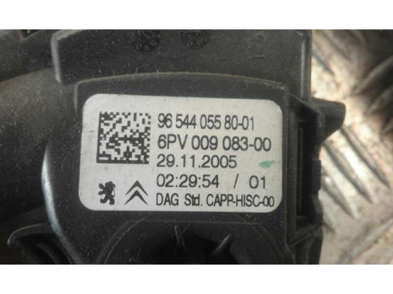 Recambio de potenciometro pedal para citroen c3 1.4 16v stop&start   |   09.05 - 12.09 | 2005 - 2009 | 88 cv / 65 kw referencia 