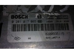 Recambio de centralita motor uce para  referencia OEM IAM 0281017065 8200935115  2