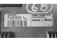 Recambio de centralita motor uce para  referencia OEM IAM S115303202C 8200020958  2