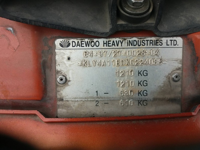 daewoo matiz 0.8 cat   |   0.97 - 0.04 | 1997 - 2004 | 52 cv / 38 kw del año 1997