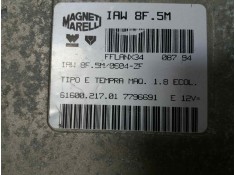 Recambio de centralita motor uce para fiat tempra berlina (159) 1.9 d / s (i)   |   07.91 - 12.96 | 1991 - 1996 | 65 cv / 48 kw  2