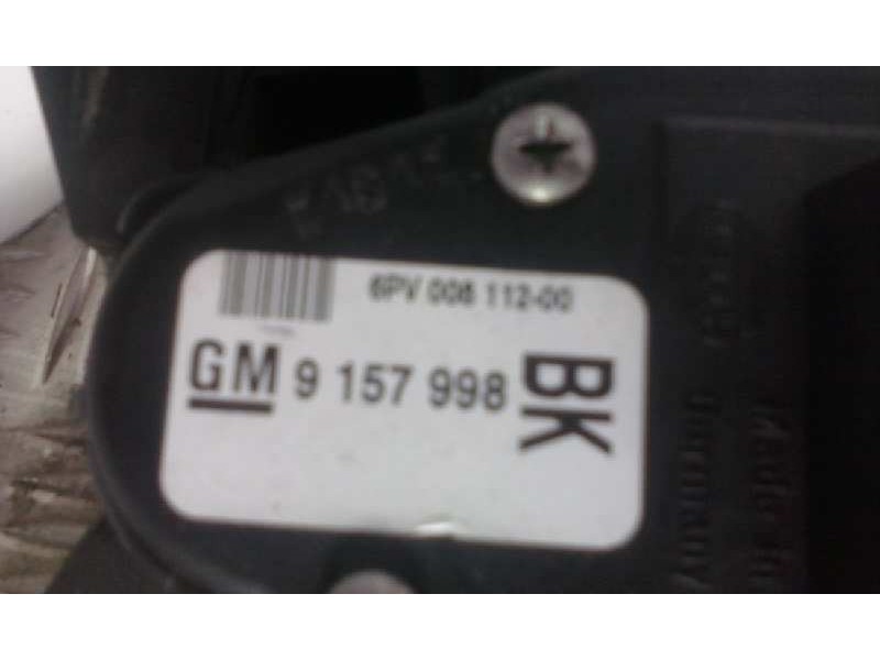 Recambio de pedal acelerador para opel astra g berlina club   |   04.00 - 12.04 | 2000 - 2004 | 84 cv / 62 kw referencia OEM IAM