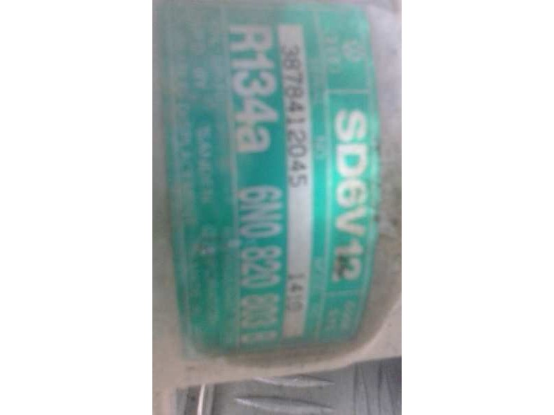 Recambio de compresor aire acondicionado para volkswagen polo berlina (6n2) conceptline   |   10.99 - 12.02 | 1999 - 2002 | 60 c