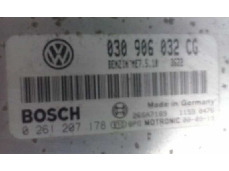 Recambio de aleron trasero para volkswagen polo berlina (6n2) conceptline   |   10.99 - 12.02 | 1999 - 2002 | 60 cv / 44 kw refe