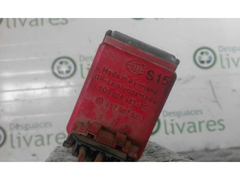 Recambio de resistencia calefaccion para audi a3 (8l)    |   0.96 - 0.03 | 1996 - 2003 referencia OEM IAM 357907521  