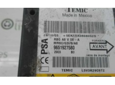 Recambio de centralita airbag para citroen c3    |   0.02 - ... | 2002 referencia OEM IAM 9651927580   2