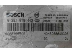 Recambio de centralita motor uce para renault megane i classic (la0) 1.9 dti diesel cat   |   0.96 - ... | 1996 | 98 cv / 72 kw  2