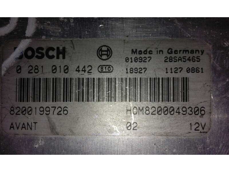 Recambio de centralita motor uce para renault magnum ab 2005 12.0 diesel   |   0.05 - 0.13 | 2005 - 2013 | 480 cv / 353 kw refer