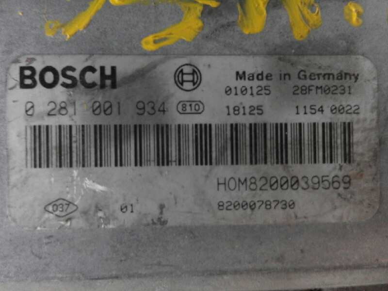 Recambio de centralita motor uce para renault scenic ii i- music   |   09.05 - ... | 2005 | 131 cv / 96 kw referencia OEM IAM 02