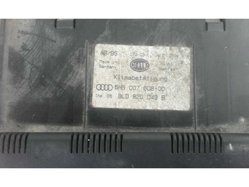 Recambio de mando climatizador para audi a3 (8l)    |   0.96 - 0.03 | 1996 - 2003 referencia OEM IAM 8L0820043B  