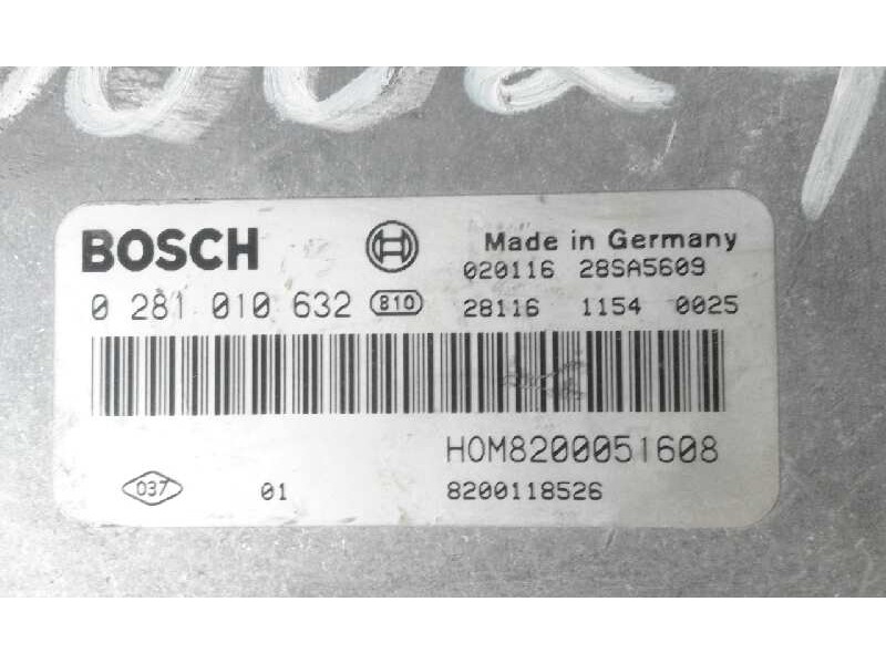 Recambio de centralita motor uce para nissan primastar (x83) 1.9 dci diesel cat   |   0.02 - 0.06 | 2002 - 2006 | 101 cv / 74 kw