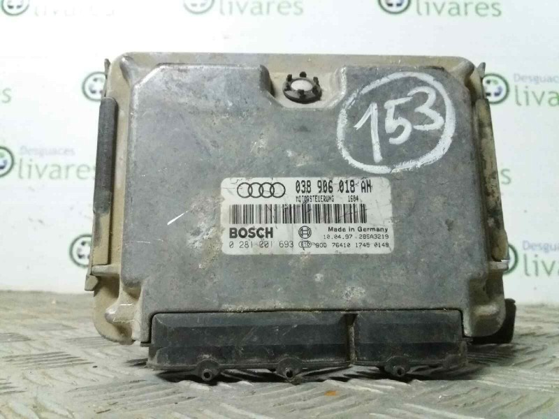 Recambio de centralita motor uce para audi a3 (8l)    |   0.96 - 0.03 | 1996 - 2003 referencia OEM IAM 038906018AH  