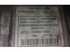 Recambio de centralita motor uce para renault clio ii fase ii (b/cb0) expression   |   06.01 - 12.03 | 2001 - 2003 | 65 cv / 48  2