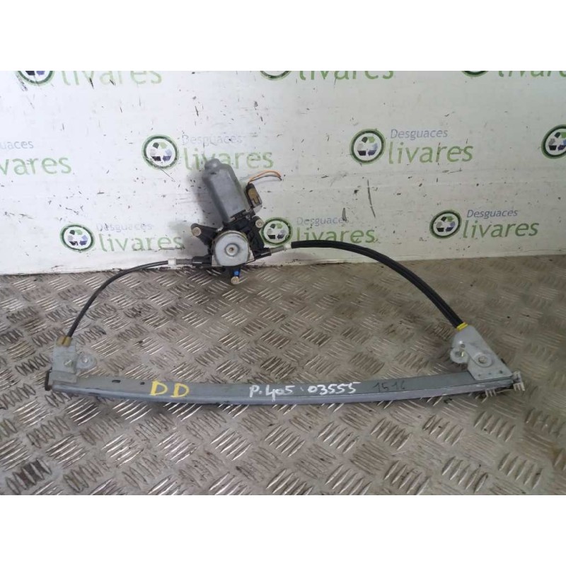 Recambio de elevalunas delantero derecho para peugeot 405 berlina 1.9 diesel   |   0.87 - ... | 1987 | 69 cv / 51 kw referencia 