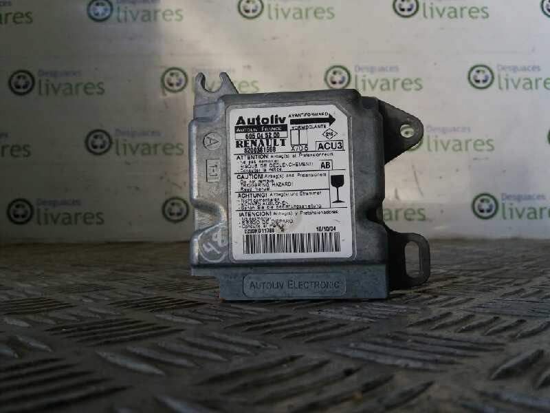 Recambio de centralita airbag para renault master ii phase 2  caja cerrada    |   ... | 0 referencia OEM IAM 605045200 820038166