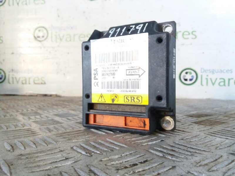 Recambio de centralita airbag para citroen c3    |   0.02 - ... | 2002 referencia OEM IAM 9651927580 MRSCG3I8A8 