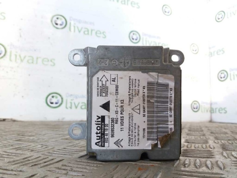 Recambio de centralita airbag para citroen c5 berlina sx (e)   |   09.05 - 12.07 | 2005 - 2007 | 125 cv / 92 kw referencia OEM I
