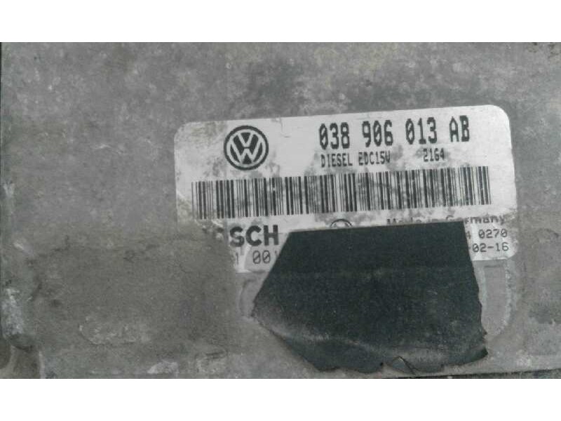 Recambio de centralita motor uce para seat ibiza (6k1) 1.9 sdi   |   0.99 - ... | 1999 | 68 cv / 50 kw referencia OEM IAM 038906