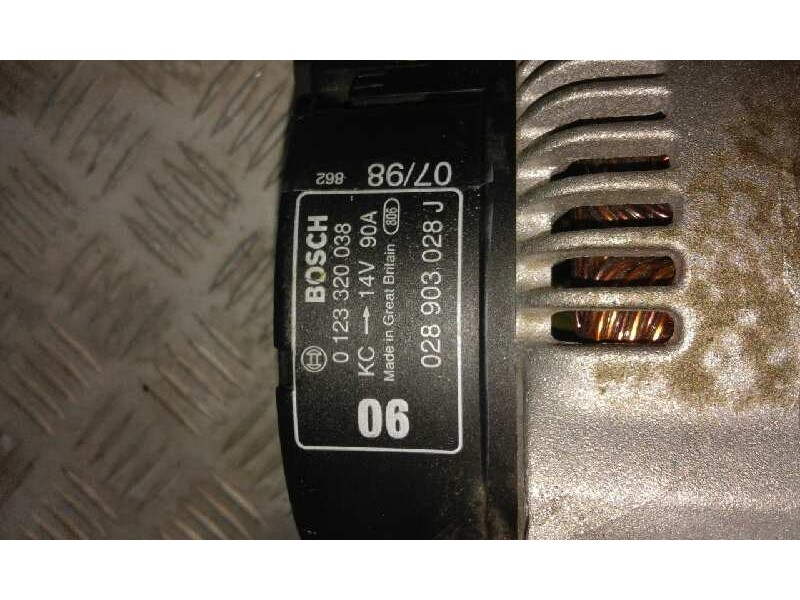 Recambio de alternador para  referencia OEM IAM 058903018V 0123320038 028903028j