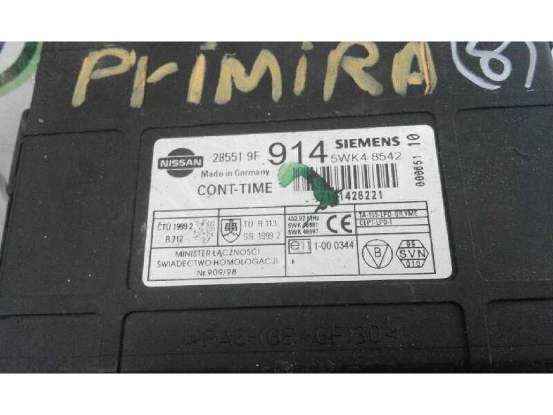 Recambio de caja reles / fusibles para nissan primera berlina (p11) básico   |   12.00 - ... | 2000 | 90 cv / 66 kw referencia O
