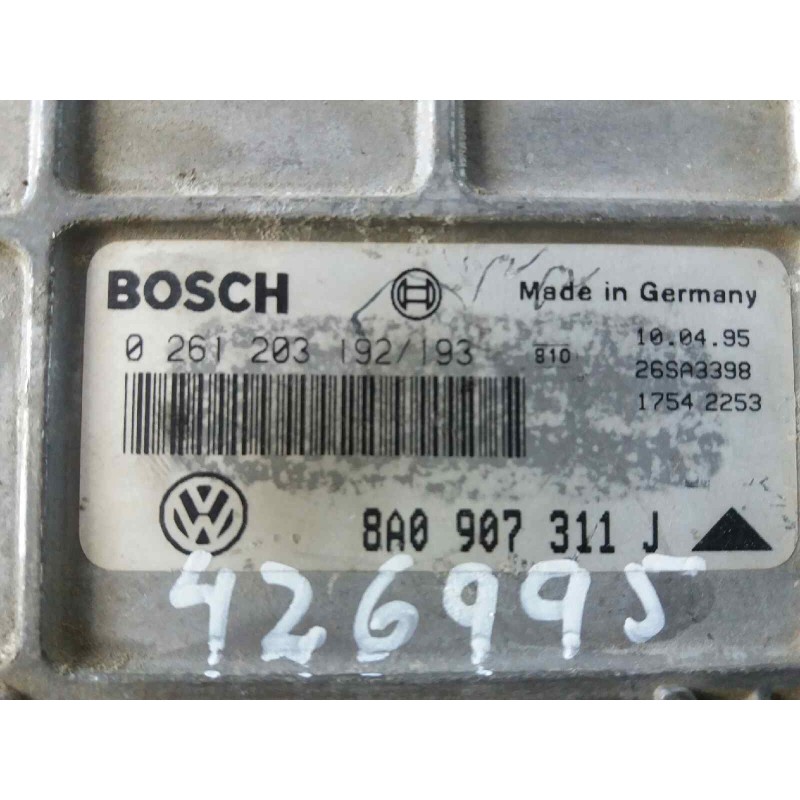 Recambio de centralita motor uce para seat ibiza (6k) 1.6   |   0.93 - 0.99 | 1993 - 1999 | 75 cv / 55 kw referencia OEM IAM 026 Recambio de centralita motor uce para seat ibiza (6k) 1.6   |   0.93 - 0.99 | 1993 - 1999 | 75 cv / 55 kw referencia OEM IAM 026