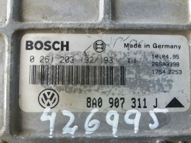 Recambio de centralita motor uce para seat ibiza (6k) 1.6   |   0.93 - 0.99 | 1993 - 1999 | 75 cv / 55 kw referencia OEM IAM 026 Recambio de centralita motor uce para seat ibiza (6k) 1.6   |   0.93 - 0.99 | 1993 - 1999 | 75 cv / 55 kw referencia OEM IAM 026