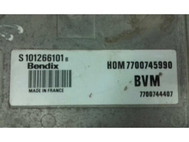 Recambio de centralita motor uce para  referencia OEM IAM S101266101B 7700744407 