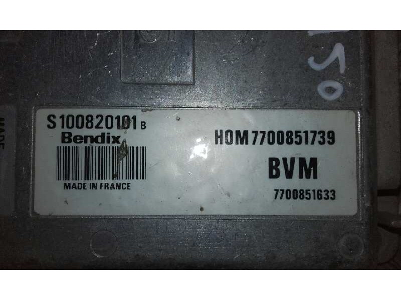 Recambio de centralita motor uce para renault espace (j63) helios   |   01.91 - 12.97 | 1991 - 1997 | 107 cv / 79 kw referencia 