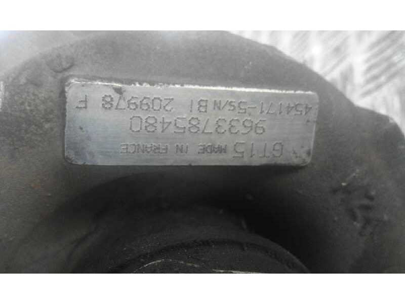 Recambio de turbocompresor para peugeot 406 berlina (s1/s2) sldt   |   08.95 - 12.98 | 1995 - 1998 | 90 cv / 66 kw referencia OE