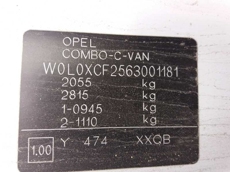 opel combo (corsa c) cargo   |   06.04 - 12.11 | 2004 - 2011 | 101 cv / 74 kw del año 2004