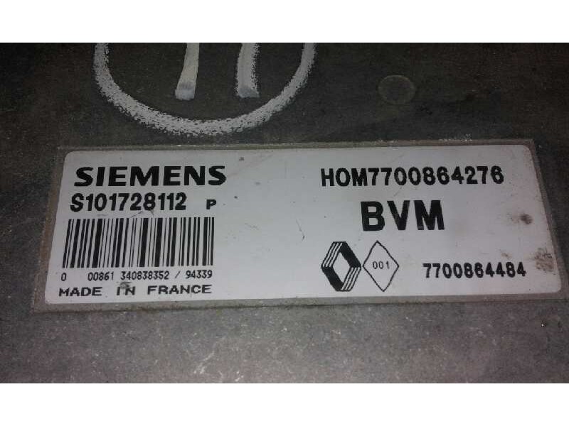 Recambio de centralita motor uce para renault 19 (b/c/l53)    |   ... | 0 | 137 cv / 101 kw referencia OEM IAM S101728112P 77008