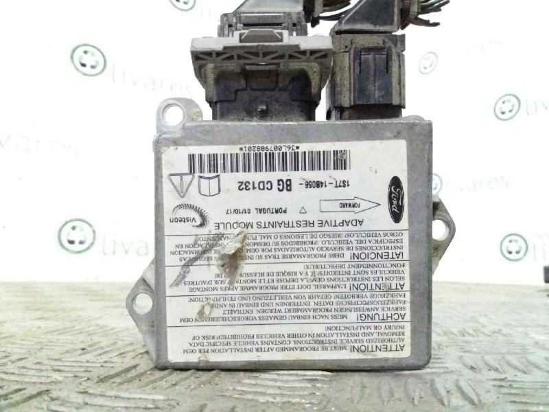 Recambio de centralita airbag para ford mondeo berlina (ge) trend   |   09.00 - 12.02 | 2000 - 2002 | 116 cv / 85 kw referencia 