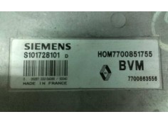 Recambio de centralita motor uce para renault 19 hatchback (b/c53) europa   |   09.91 - ... | 1991 | 58 cv / 43 kw referencia OE 2